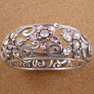 BRIGHTON GARDEN OF DREAMS Hinged Bangle Bracelet